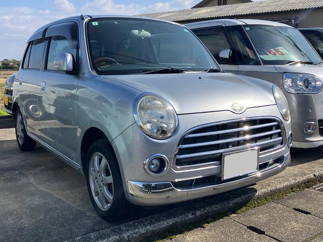 ミラジーノ プレミアムＸ　ＭＯＭＯコンビハンドル　１４インチアルミホイール　フォグランプ　ウッド調パネル＆シフトノブ　ハーフレザー　ＥＴＣ　オートエアコン　ＣＤ（4枚目）