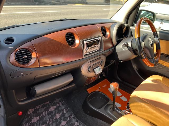 ミラジーノ プレミアムＸ　ＭＯＭＯコンビハンドル　１４インチアルミホイール　フォグランプ　ウッド調パネル＆シフトノブ　ハーフレザー　ＥＴＣ　オートエアコン　ＣＤ（19枚目）