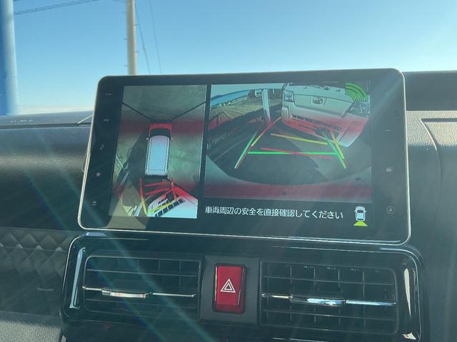 タント カスタムＸスタイルセレクション　純正１０インチスタイリッシュナビ　パノラマモニター　ドライブレコーダー　両側電動スライドドア　スマートアシスト　クリアランスソナー　シートヒーター　純正革調シートカバー（14枚目）