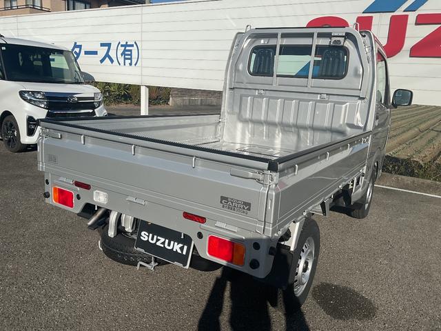 キャリイトラック ＫＣエアコン・パワステ農繁仕様　７型　高低速２段切替パートタイム４ＷＤ　　　デフロック　パワーウインド　キーレス　クリアランスソナー　ＬＥＤ荷台作業灯　リヤ４枚リーフサスペンション（8枚目）