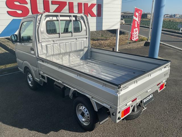 キャリイトラック ＫＣエアコン・パワステ農繁仕様　７型　高低速２段切替パートタイム４ＷＤ　　　デフロック　パワーウインド　キーレス　クリアランスソナー　ＬＥＤ荷台作業灯　リヤ４枚リーフサスペンション（9枚目）