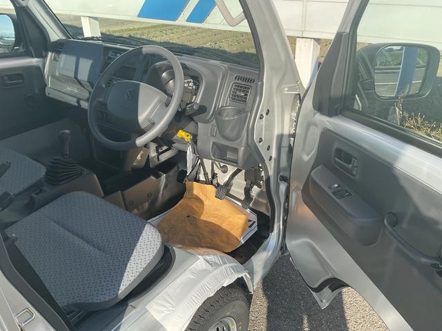 キャリイトラック ＫＣエアコン・パワステ農繁仕様　７型　高低速２段切替パートタイム４ＷＤ　　　デフロック　パワーウインド　キーレス　クリアランスソナー　ＬＥＤ荷台作業灯　リヤ４枚リーフサスペンション（10枚目）