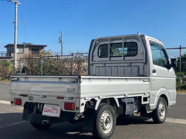 キャリイトラック KCエアコン・パワステ 4WD 5速マニュアル エアコン パワーステアリング 三方開 純正AM/FMラジオ ヘッドライトレベライザー 軽トラック(5枚目)