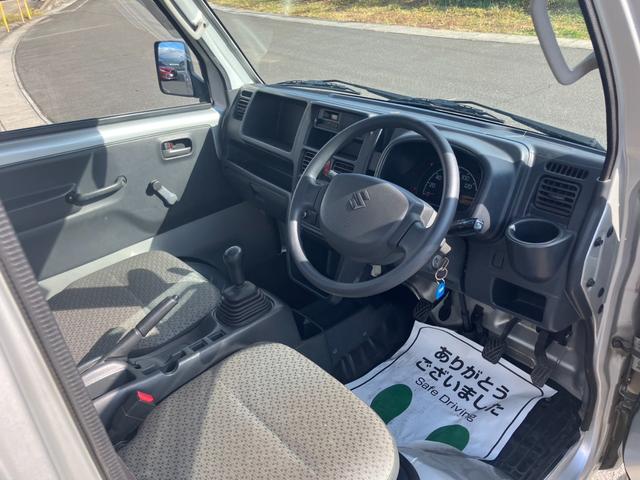 キャリイトラック KCエアコン・パワステ 4WD 5速マニュアル エアコン パワーステアリング 三方開 純正AM/FMラジオ ヘッドライトレベライザー 軽トラック(27枚目)