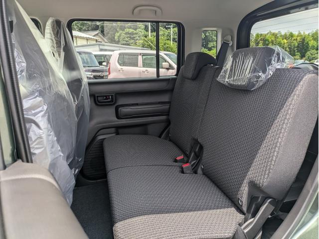 ハスラー ハイブリッドＧ　届出済未使用車　衝突軽減ブレーキ　禁煙車　Ｓヒーター　スマキー　オートエアコン　リモコンキー　ＬＥＤヘットライト　フルフラット　アイドリンクストップ　リアセンサー　自動追従　ＰＷ（11枚目）