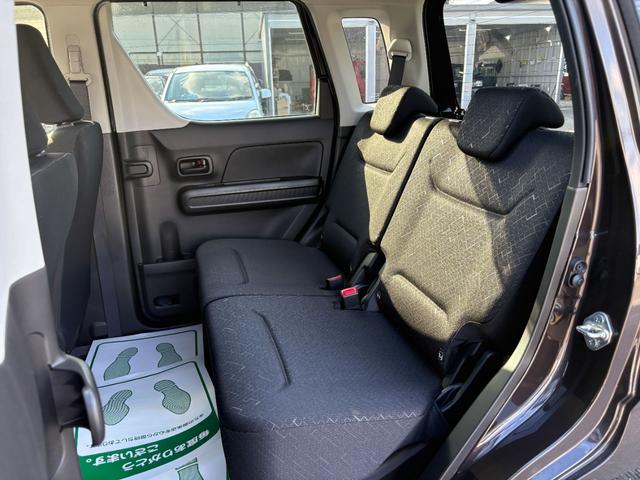 ワゴンＲ ＦＸ　ＦＸ　衝突軽減ブレーキサポート　シートヒーター付き　クリソナ　運転席助手席エアバック　キーレスエントリーシステム　セキュリティアラーム　フルフラット　運転席エアバック　スマートキー＆プッシュスタート（11枚目）