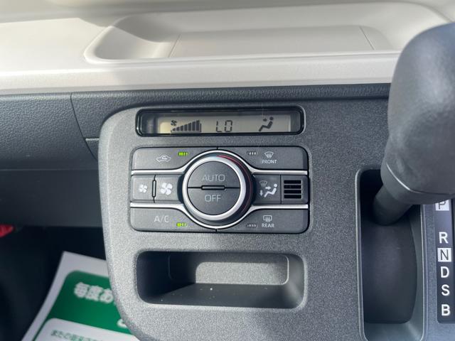 ムーヴキャンバス ストライプスX 衝突被害軽減ブレーキ 横滑り防止機能 禁煙車 コーナーセンサー エアコン 衝突安全ボディ オートハイビーム オートライト ベンチシート パワーウインドウ 盗難防止システム パワーステアリング ABS(15枚目)