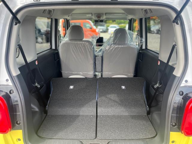 ムーヴキャンバス ストライプスX 衝突被害軽減ブレーキ 横滑り防止機能 禁煙車 コーナーセンサー エアコン 衝突安全ボディ オートハイビーム オートライト ベンチシート パワーウインドウ 盗難防止システム パワーステアリング ABS(21枚目)