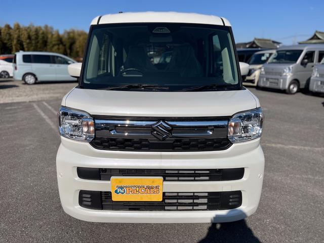 スペーシア ハイブリッドX 運転席エアバッグ デュアルセンサーブレーキ LKAS サイドエアバッグ 運転席助手席エアバッグ 前席シートヒーター LED フルフラットシート ESP スマートキー リモコンキー ベンチシート ABS(6枚目)