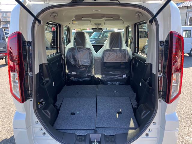 スペーシア ハイブリッドX 運転席エアバッグ デュアルセンサーブレーキ LKAS サイドエアバッグ 運転席助手席エアバッグ 前席シートヒーター LED フルフラットシート ESP スマートキー リモコンキー ベンチシート ABS(13枚目)