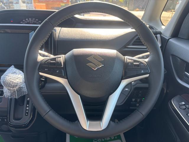 ソリオバンディット ハイブリッドMV ハイブリッドMV(5名)登録済未使用車 前席シートヒーター パーキングセンサー オートエアコン パワーウィンドウ レーンアシスト スマートキー ブレーキサポート キーレス LEDライト アイドリングS(6枚目)