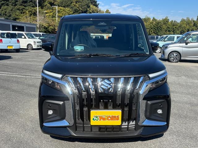 ソリオバンディット ハイブリッドMV ハイブリッドMV(5名)登録済未使用車 前席シートヒーター パーキングセンサー オートエアコン パワーウィンドウ レーンアシスト スマートキー ブレーキサポート キーレス LEDライト アイドリングS(7枚目)