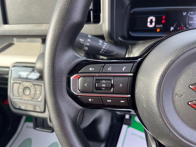 スペーシア ハイブリッドＧ　届出済未使用車　衝突軽減ブレーキ　禁煙車　キーレススタートシステム　フルフラット　パワーステアリング　フロントベンチシート　低速時衝突軽減ブレーキ　アイドリングＳ　オートＬＥＤ　パーキングセンサー（20枚目）