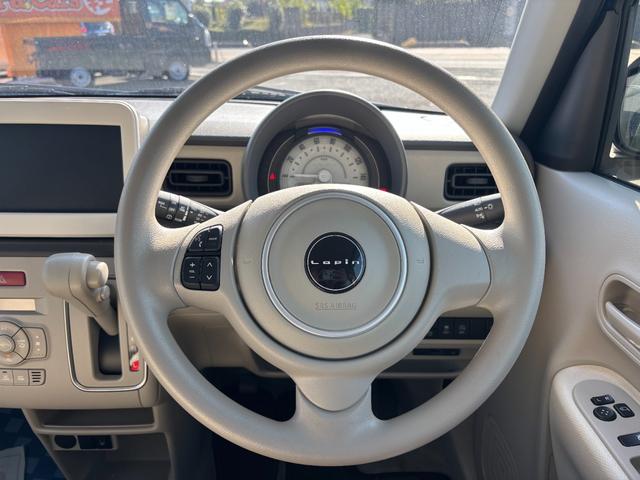 アルトラパン L 衝突軽減ブレーキ 禁煙車 プッシュスタートスマートキー 前後誤発進抑制 オートハイビーム 横滑り防止装置付き 運転席助手席エアバッグ キーレスエントリーシステム ベンチシート シートヒーター付 PW(6枚目)