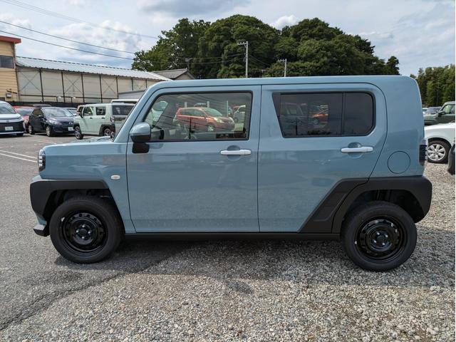 タフト Ｘ　届出済未使用車　衝突軽減ブレーキ　禁煙車　ガラスルーフ　レーンキープ　パワーウィンドウ　ＬＥＤヘッドライト　オートライト　運転席エアバック　ハイビームアシスト　サイドエアバッグ　デュアルエアバッグ（8枚目）