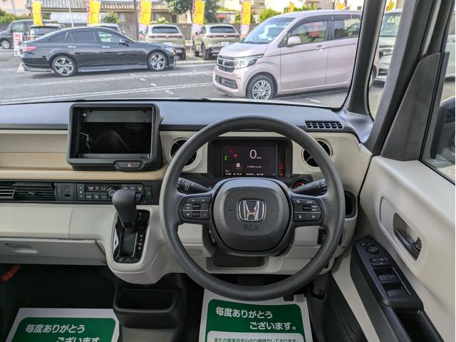 Ｎ－ＢＯＸ ベースグレード　届出済未使用車　衝突軽減ブレーキ　禁煙車　前席シートヒーター　フルフラットシート　オートクルーズ　ＬＥＤヘッドライト　ＥＣＯモード　衝突安全ボディ　パワーウィンドウ　パワーステアリング　ＡＨＢ（6枚目）