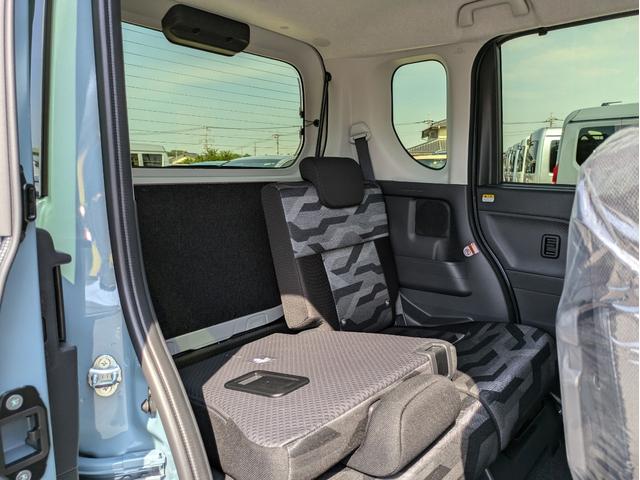 タント ファンクロス　届出済未使用車　衝突軽減ブレーキ　禁煙車　ＬＥＤヘットライト　フルフラットシート　ルーフレール　衝突軽減システム　パーキングセンサー　パワーステアリング　サイドエアバッグ　シートヒータ　パワーウィンド（15枚目）