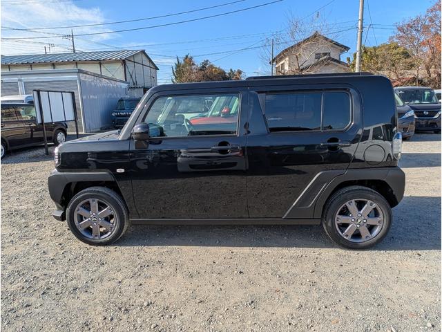 タフト G ダーククロムベンチャー コーナーソナー ESC サイドSRS クルーズコントロール オートマチックハイビーム LEDライト レーンキープアシスト パワーステアリング キーフリー 記録簿 ルーフレール 禁煙車 スマートキー(12枚目)