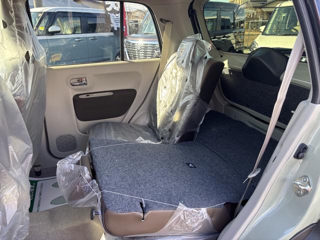 アルトラパンLC X 届出済未使用車 衝突軽減ブレーキ 禁煙車 オートLED LEDライト シ-トヒ-タ- ベンチシート 衝突安全ボディ デュアルカメラS パワーウインドウ フルフラットシート ISTOP WSRS ABS(36枚目)