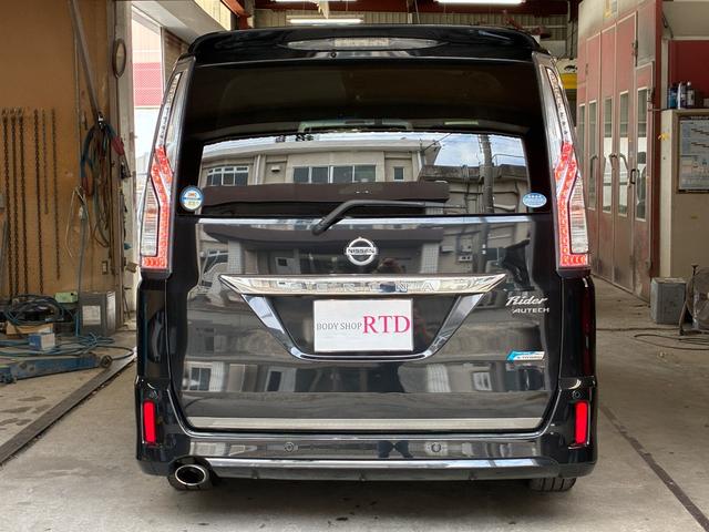 セレナ ライダー ブラックライン S-ハイブリッド 禁煙車 純正8インチナビ&フリップダウンモニター 両側パワースライドドア アラウンドビューモニター(全周囲カメラ)エマージェンシーブレーキ LEDヘッドライト ライダー専用エアロパーツ(オーテック)(35枚目)