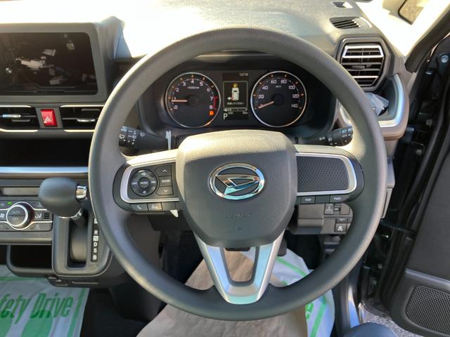 ムーヴ Ｇ　届出済未使用車　バックカメラ　両側スライド・片側電動　クリアランスソナー　衝突被害軽減システム　オートライト　ＬＥＤヘッドランプ　スマートキー　アイドリングストップ　電動格納ミラー　ベンチシート（6枚目）