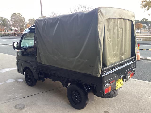 ハイゼットトラック ハイルーフSAIIIt メーカーオプション 省力パック リヤ4枚リーフスプリング オーディオレス 選べるカラーパック(9枚目)