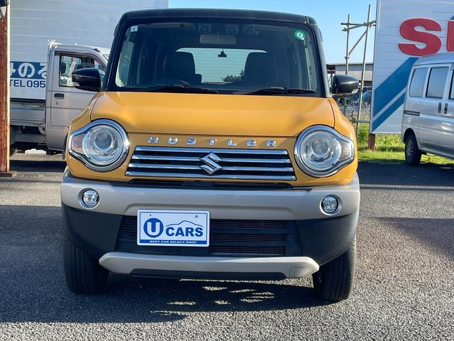 ハスラー JスタイルII 禁煙車 純正ナビ 全周囲カメラ 衝突軽減 ハーフレザーシート ドラレコ スマートキー シートヒーター HIDヘッド ETC オートライト オートエアコン 純正15インチアルミ Bluetooth CD(37枚目)