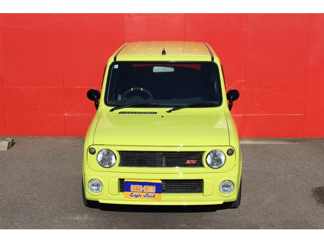 アルトラパン SS リビルトE/G クラッチ新品 ジムニー純正色 15インチアルミ ロッソモデロマフラー MOMOハンドル&シフトノブ TEIN車高調 LEDヘッドライト(3枚目)