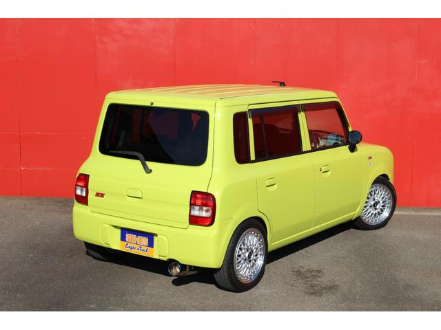 アルトラパン SS リビルトE/G クラッチ新品 ジムニー純正色 15インチアルミ ロッソモデロマフラー MOMOハンドル&シフトノブ TEIN車高調 LEDヘッドライト(7枚目)