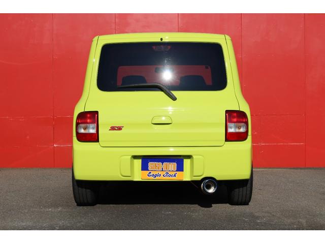 アルトラパン SS リビルトE/G クラッチ新品 ジムニー純正色 15インチアルミ ロッソモデロマフラー MOMOハンドル&シフトノブ TEIN車高調 LEDヘッドライト(8枚目)