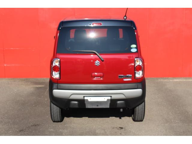 ハスラー X ツートンカラー レーダーブレーキサポート レーンディパーチャー 前席シートヒーター ナビ/TV 純正アルミ スマートキー(7枚目)