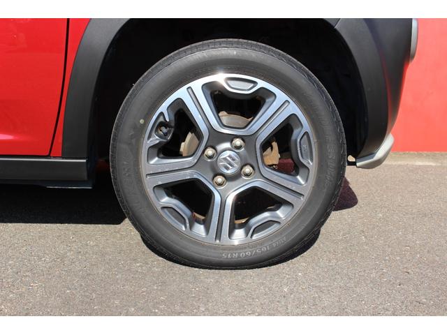 ハスラー X ツートンカラー レーダーブレーキサポート レーンディパーチャー 前席シートヒーター ナビ/TV 純正アルミ スマートキー(18枚目)