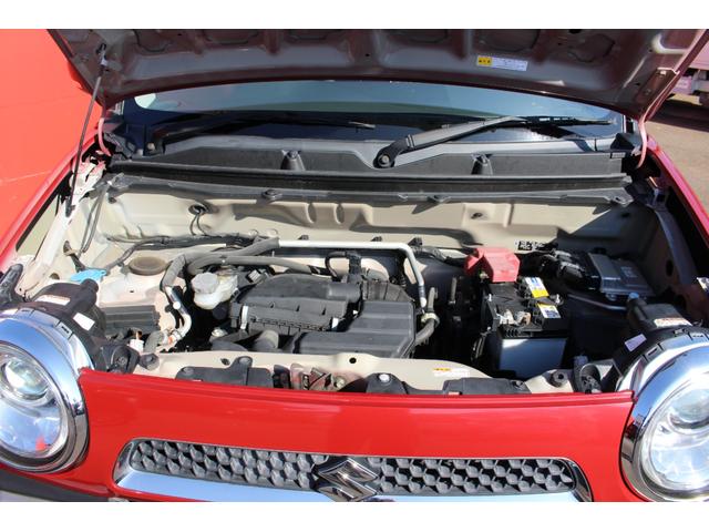 ハスラー X ツートンカラー レーダーブレーキサポート レーンディパーチャー 前席シートヒーター ナビ/TV 純正アルミ スマートキー(19枚目)