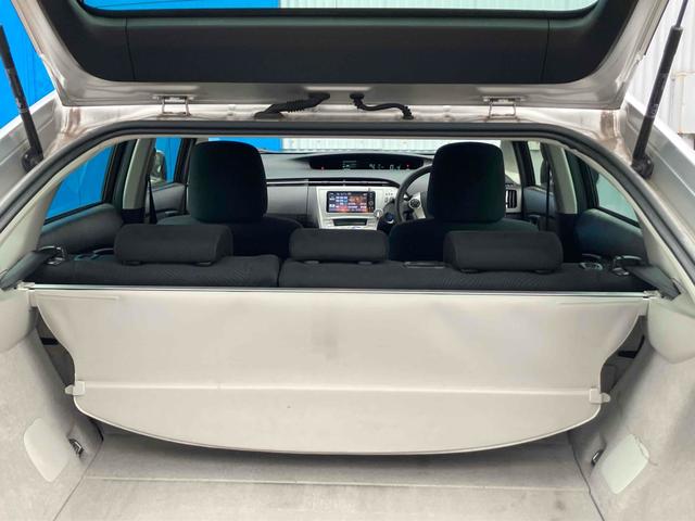 プリウス S ETC バックカメラ ナビ TV アルミホイール オートライト HID CVT スマートキー 電動格納ミラー 盗難防止システム CD DVD再生 ミュージックプレイヤー接続可 衝突安全ボディ ABS(34枚目)