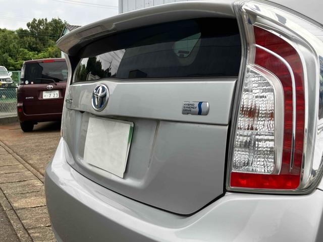 プリウス S ETC バックカメラ ナビ TV アルミホイール オートライト HID CVT スマートキー 電動格納ミラー 盗難防止システム CD DVD再生 ミュージックプレイヤー接続可 衝突安全ボディ ABS(61枚目)