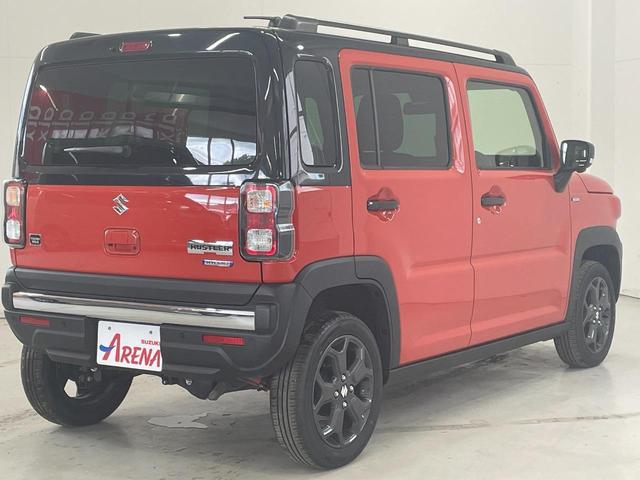 ハスラー タフワイルド　４ＷＤ　スズキセーフティ　純正９インチナビ　全方位カメラ　禁煙車　シートヒーター　純正１５インチＡＷ　ＬＥＤヘッドランプ　Ｂｌｕｅｔｏｏｔｈ接続　アイドリングストップ　スズキコネクト対応（6枚目）