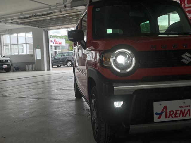 ハスラー タフワイルド　４ＷＤ　スズキセーフティ　純正９インチナビ　全方位カメラ　禁煙車　シートヒーター　純正１５インチＡＷ　ＬＥＤヘッドランプ　Ｂｌｕｅｔｏｏｔｈ接続　アイドリングストップ　スズキコネクト対応（14枚目）