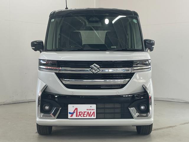 スペーシアカスタム ハイブリッドＸＳターボ　４ＷＤ　スズキセーフティ　スズキコネクト　全方位カメラ　９型純正フルセグナビ　ＡｐｐｌｅＣａｒＰｌａｙ　両側パワースライドドア　アダプティブクルーズコントロール　ヘッドアップディスプレイ（2枚目）