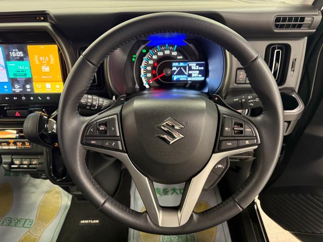 ハスラー タフワイルドターボ　４ＷＤ　スズキセーフティ　純正ナビ　全方位カメラ　禁煙車　　　フルセグＴＶ　スズキコネクト対応　Ｂｌｕｅｔｏｏｔｈ接続可　ＬＥＤヘッドライト　シートヒーター　ルーフレール　フロントＬＥＤフォグランプ（18枚目）