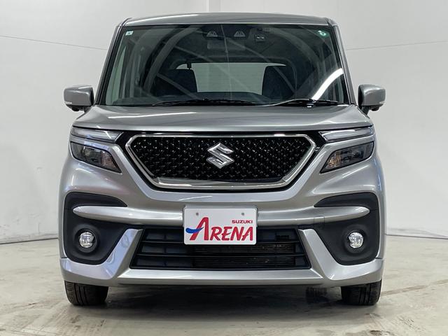 ソリオバンディット ハイブリッドＭＶ　４ＷＤ　スズキセーフティーサポート　純正ナビ　フルセグＴＶ　ＣＤ　ＤＶＤ再生　Ｂｌｕｅｔｏｏｔｈ接続　ＥＴＣ　ドラレコ　両側電動スライドドア　１５インチＡＷ　クルーズコントロール　プッシュスタート（2枚目）