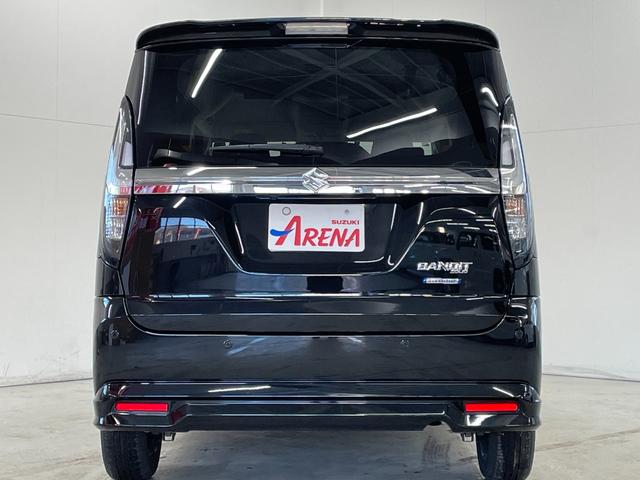 ソリオバンディット ハイブリッドＭＶ　４ＷＤ　スズキセーフティーサポート　純正ナビ　フルセグ　ＴＶ　ＥＴＣ　ドラレコ　ＣＤ　ＤＶＤ再生　Ｂｌｕｅｔｏｏｔｈ接続　両側電動スライドドア　１５インチ純正ＡＷ　クルーズコントロール（6枚目）