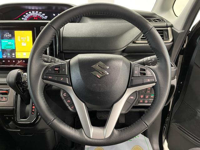 ソリオバンディット ハイブリッドＭＶ　４ＷＤ　スズキセーフティーサポート　純正ナビ　フルセグ　ＴＶ　ＥＴＣ　ドラレコ　ＣＤ　ＤＶＤ再生　Ｂｌｕｅｔｏｏｔｈ接続　両側電動スライドドア　１５インチ純正ＡＷ　クルーズコントロール（18枚目）