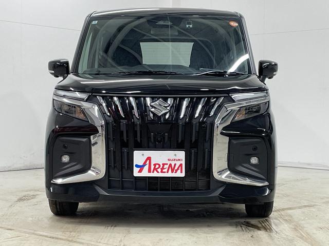 ソリオバンディット ハイブリッドＭＶ　４ＷＤ　スズキセーフティーサポート　純正ナビ　フルセグ　ＴＶ　ＥＴＣ　ドラレコ　ＣＤ　ＤＶＤ再生　Ｂｌｕｅｔｏｏｔｈ接続　両側電動スライドドア　１５インチ純正ＡＷ　クルーズコントロール（2枚目）