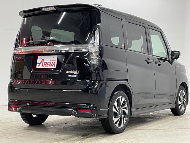 ソリオバンディット ハイブリッドＭＶ　４ＷＤ　スズキセーフティーサポート　純正ナビ　フルセグ　ＴＶ　ＥＴＣ　ドラレコ　ＣＤ　ＤＶＤ再生　Ｂｌｕｅｔｏｏｔｈ接続　両側電動スライドドア　１５インチ純正ＡＷ　クルーズコントロール（5枚目）