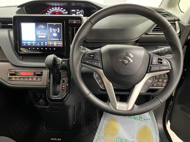 ソリオバンディット ハイブリッドＭＶ　４ＷＤ　スズキセーフティーサポート　純正ナビ　フルセグ　ＴＶ　ＥＴＣ　ドラレコ　ＣＤ　ＤＶＤ再生　Ｂｌｕｅｔｏｏｔｈ接続　両側電動スライドドア　１５インチ純正ＡＷ　クルーズコントロール（17枚目）