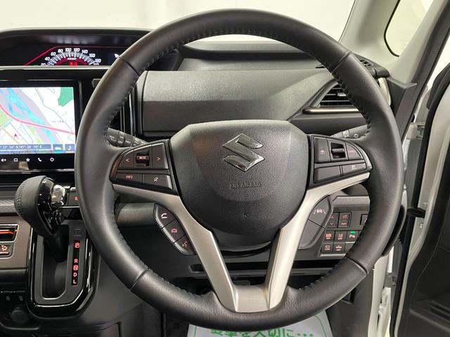 ソリオバンディット ハイブリッドＭＶ　４ＷＤ　スズキセーフティーサポート　純正ナビ　フルセグ　ＴＶ　ＥＴＣ　ドラレコ　ＣＤ　ＤＶＤ再生　Ｂｌｕｅｔｏｏｔｈ接続　両側電動スライドドア　１５インチ純正ＡＷ　クルーズコントロール（17枚目）