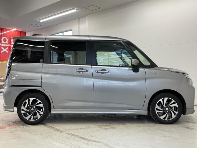 ソリオバンディット ハイブリッドＭＶ　４ＷＤ　スズキセーフティーサポート　純正ナビ　フルセグ　ＴＶ　ＥＴＣ　ドラレコ　ＣＤ　ＤＶＤ再生　Ｂｌｕｅｔｏｏｔｈ接続　両側電動スライドドア　１５インチ純正ＡＷ　クルーズコントロール（4枚目）