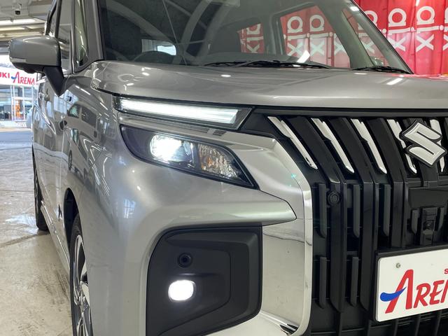 ソリオバンディット ハイブリッドＭＶ　４ＷＤ　スズキセーフティーサポート　純正ナビ　フルセグ　ＴＶ　ＥＴＣ　ドラレコ　ＣＤ　ＤＶＤ再生　Ｂｌｕｅｔｏｏｔｈ接続　両側電動スライドドア　１５インチ純正ＡＷ　クルーズコントロール（10枚目）