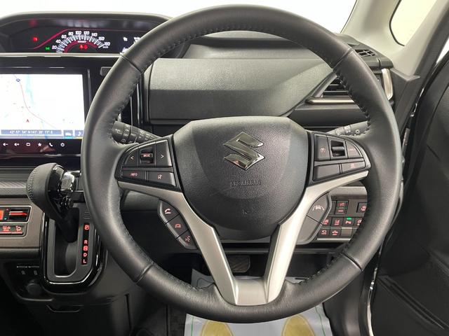 ソリオバンディット ハイブリッドＭＶ　４ＷＤ　スズキセーフティーサポート　純正ナビ　フルセグ　ＴＶ　ＥＴＣ　ドラレコ　ＣＤ　ＤＶＤ再生　Ｂｌｕｅｔｏｏｔｈ接続　両側電動スライドドア　１５インチ純正ＡＷ　クルーズコントロール（17枚目）