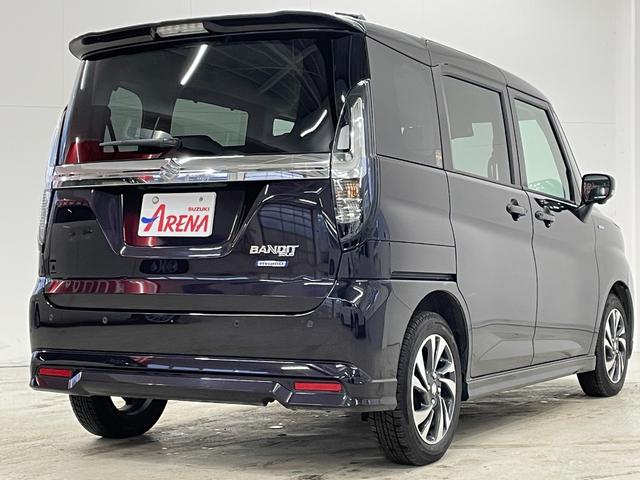 ソリオバンディット ハイブリッドＭＶ　４ＷＤ　スズキセーフティーサポート　純正ナビ　フルセグＴＶ　ＣＤ　ＤＶＤ再生　Ｂｌｕｅｔｏｏｔｈ接続　ＥＴＣ　ドラレコ　両側電動スライドドア　１５インチＡＷ　クルーズコントロール　プッシュスタート（5枚目）